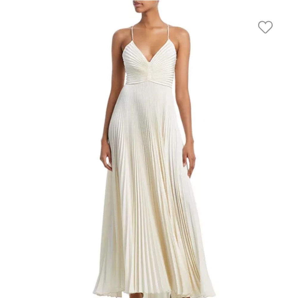 A. L.C.
Aries Pleated Open Back Dress